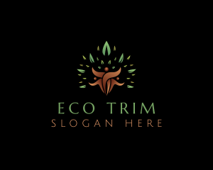 Eco Community Organization logo design