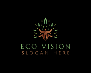 Eco Community Organization logo design