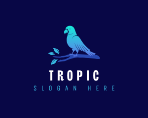 Parrot Bird Nature logo design