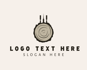 Lumber Wood Carving Tools Logo