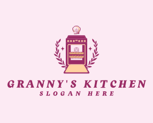 Oven Bread Baking logo design