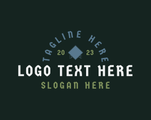 Gothic - Masculine Brand Store logo design