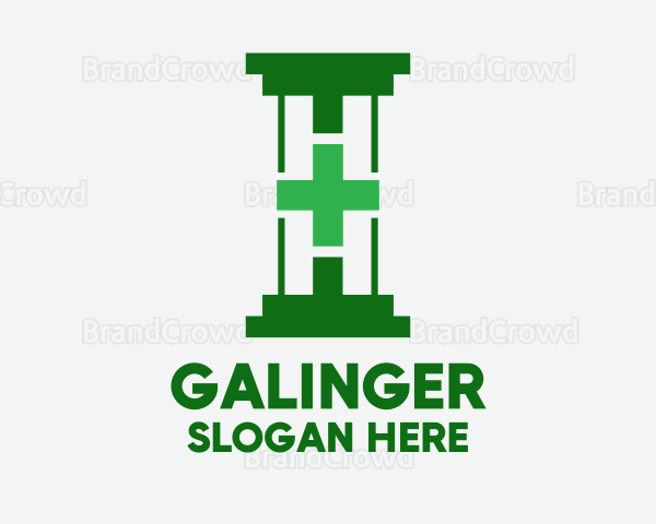 Green Hospital Pillar Logo