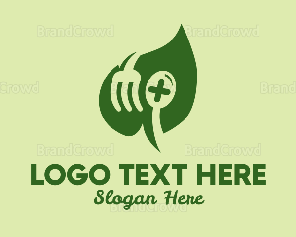 Healthy Food Restaurant Logo