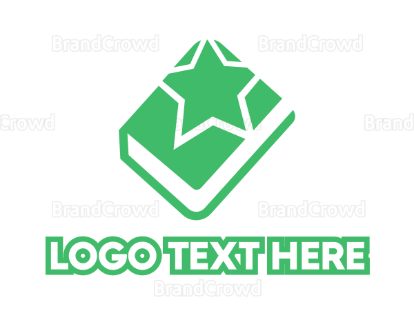 Green Star Book Logo