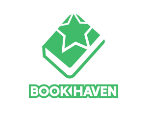 Bookstore - Green Star Book logo design