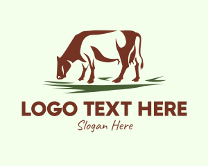 New Zealand - Dairy Cow Products logo design