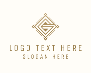 Pattern - Elegant Pattern Letter G logo design