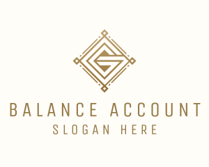 Account - Elegant Pattern Letter G logo design