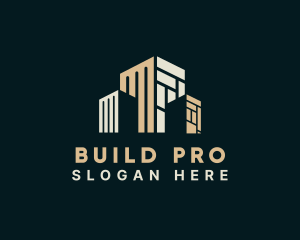 Real Estate Building Property  logo design