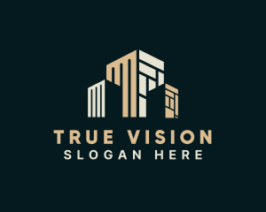 Real Estate Building Property  logo design