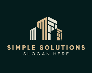 Real Estate Building Property  logo design