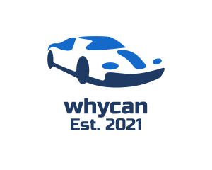 Coupe - Mechanical Racing Car logo design