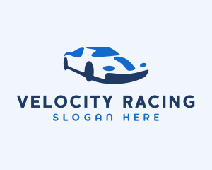 Mechanical Racing Car  logo design