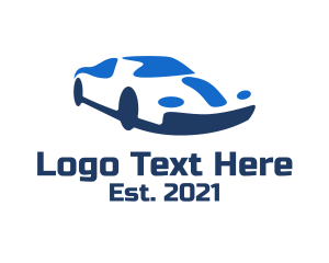 Mustang - Mechanical Racing Car logo design