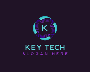 Technology Cyber App logo design