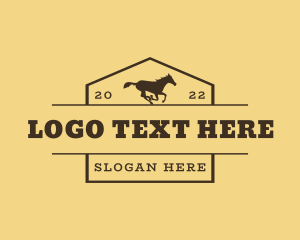 Hunting - Western Rodeo Horse Business logo design