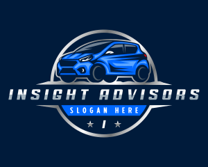 Automotive Hatchback Vehicle logo design