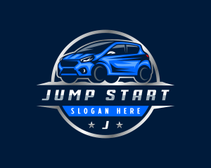 Automotive Hatchback Vehicle logo design