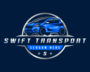 Automotive Hatchback Vehicle logo design