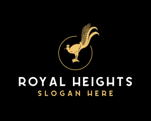 Royal Crown Bird logo design