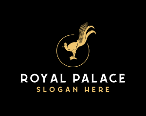 Royal Crown Bird logo design