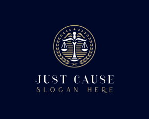 Justice - Lawyer Scale Justice logo design