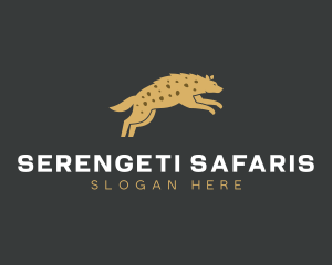 Hyena Wildlife Safari logo design