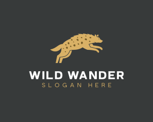 Hyena Wildlife Safari logo design