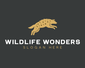 Hyena Wildlife Safari logo design