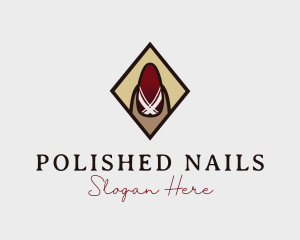 Nails - Manicure Nail Art logo design