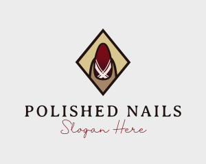 Manicure Nail Art logo design