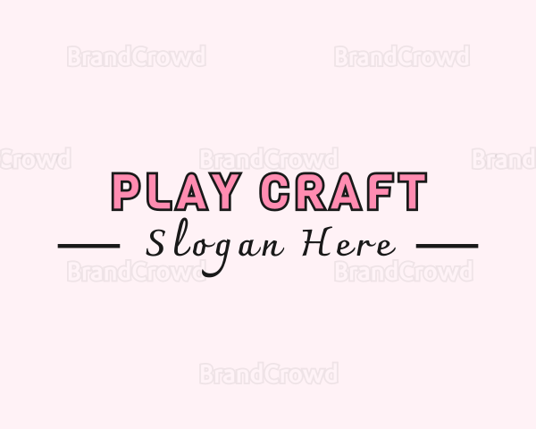 Feminine Craft Shop Logo