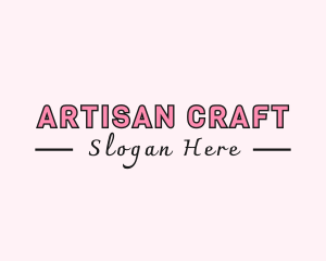 Feminine Craft Shop logo design