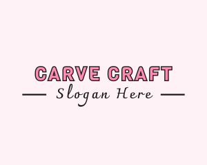 Feminine Craft Shop logo design