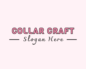 Feminine Craft Shop logo design