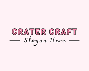 Feminine Craft Shop logo design