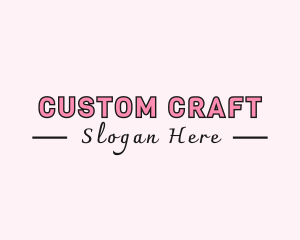 Feminine Craft Shop logo design