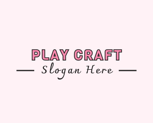 Feminine Craft Shop logo design