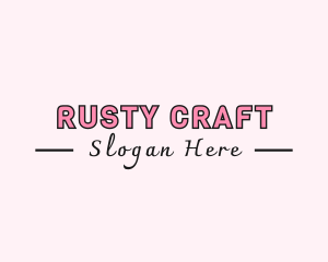 Feminine Craft Shop logo design