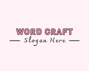 Feminine Craft Shop logo design