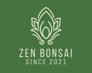 Zen Wellness Oil logo design