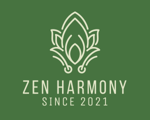 Zen Wellness Oil logo design