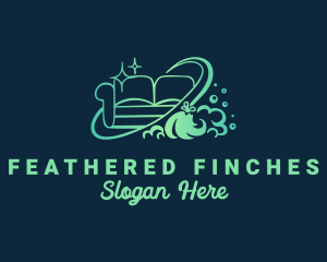 Couch Furniture Cleaning logo design