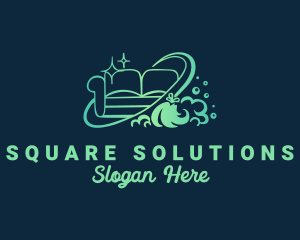 Couch Furniture Cleaning logo design