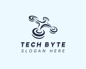 Tech Surveillance Drone Logo