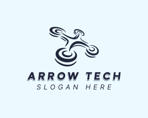 Tech Surveillance Drone logo design