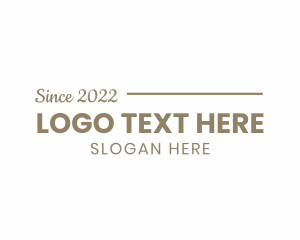 Generic Modern Business logo design