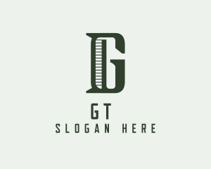 Architect Structure Letter G logo design