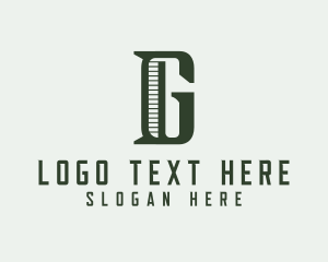 Construction - Architect Structure Letter G logo design